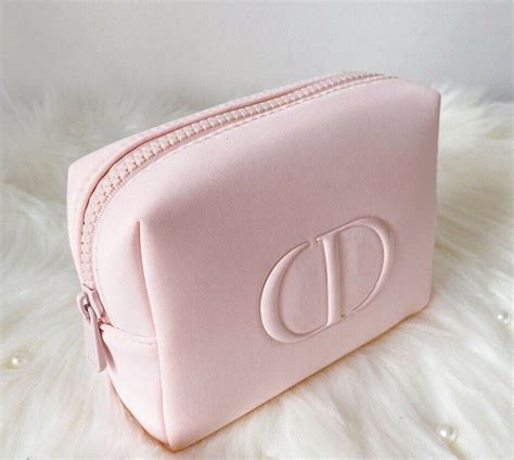 christian dior pouch makeup|vintage Dior makeup bag.